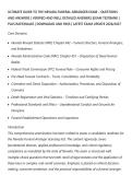 ULTIMATE GUIDE TO THE NEVADA FUNERAL ARRANGER EXAM &ndash; QUESTIONS&NewLine;AND ANSWERS &vert; VERIFIED AND WELL DETAILED ANSWERS &vert;EXAM TESTBANK &vert;&NewLine;PLUS RATIONALES &vert; DOWNLOAD AND PASS &vert; LATEST EXAM UPDATE 2026&sol;2027