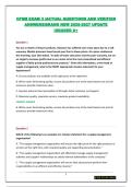 CPSM EXAM 3 &vert;ACTUAL QUESTIONS AND VERIFIED ANSWERS&vert;BRAND NEW 2026-2027 UPDATE &vert;GRADED A&plus;