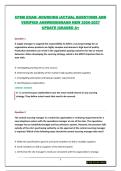 CPSM EXAM -SOURCING&vert;ACTUAL QUESTIONS AND VERIFIED ANSWERS&vert;BRAND NEW 2026-2027 UPDATE &vert;GRADED A&plus;