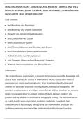 PEDIATRIC ARDMS EXAM &ndash; QUESTIONS AND ANSWERS &vert; VERIFIED AND WELL&NewLine;DETAILED ANSWERS &vert;EXAM TESTBANK &vert; PLUS RATIONALES &vert; DOWNLOAD AND&NewLine;PASS &vert; LATEST EXAM UPDATE 2026&sol;2027