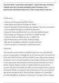 NSG 6020 WEEK 2 QUIZ HEENT ASSESSMENT &ndash; QUESTIONS AND ANSWERS &vert;&NewLine;VERIFIED AND WELL DETAILED ANSWERS &vert;EXAM TESTBANK &vert; PLUS&NewLine;RATIONALES &vert; DOWNLOAD AND PASS &vert; LATEST EXAM UPDATE 2026&sol;2027