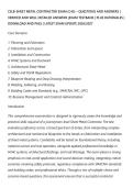 CSLB-SHEET METAL CONTRACTOR EXAM &lpar;C43&rpar; &ndash; QUESTIONS AND ANSWERS &vert;&NewLine;VERIFIED AND WELL DETAILED ANSWERS &vert;EXAM TESTBANK &vert; PLUS RATIONALES &vert;&NewLine;DOWNLOAD AND PASS &vert; LATEST EXAM UPDATE 2026&sol;2027
