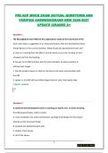 PMI ACP MOCK EXAM &vert;ACTUAL QUESTIONS AND VERIFIED ANSWERS&vert;BRAND NEW 2026-2027 UPDATE &vert;GRADED A&plus;