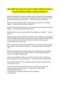 SGT 2026 Test with all Correct & 100&percnt; Verified Answers &vert;Actual Complete Update &vert;Already Graded A&plus;