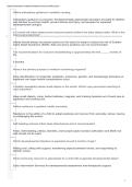 Certified Pediatric Nurse &lpar;CPN&rpar; Exam 2026&sol;2027 Study Guide &ndash; Practice Questions & Verified Answers