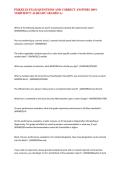 PMKEE E4 EXAM QUESTIONS AND CORRECT ANSWERS 100&percnt; VERIFIED&excl;&excl;&excl;&excl; ALREADY GRADED A&plus;