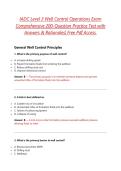 IADC Level 3 Well Control Operations Exam Comprehensive 200-Question Practice Test with Answers & Rationales&vert; Free Pdf Access&period;