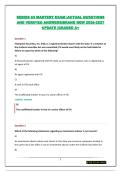 SERIES 63 MASTERY EXAM &vert;ACTUAL QUESTIONS AND VERIFIED ANSWERS&vert;BRAND NEW 2026-2027 UPDATE &vert;GRADED A&plus;