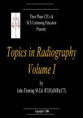 Topics in Radiography Volume 1 &vert; Complete Study Guide & CEU Review