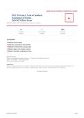 NUR 155 EXAMS 2 3 4 COMBINED FOUNDATIONS OF NURSING Actual Exam 2026&sol;2027 &ndash; Complete Exam-Style Questions &vert; 100&percnt; Verified &ndash; Pass Guaranteed &ndash; A&plus; Graded