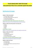 TEXAS MANICURIST WRITTEN EXAM&NewLine;300-QUESTION PRACTICE & REVIEW QUESTION BANK&NewLine;