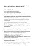 NURS 401 EXAM 2 QUIZ SET 5 &vert; COMPREHENSIVE NURSING STUDY GUIDE&comma; PRACTICE QUESTIONS & ANSWERS 2026&sol;2027