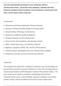 NYC DEP WASTEWATER TREATMENT PLANT OPERATOR GRADE 2&NewLine;CERTIFICATION EXAM &ndash; QUESTIONS AND ANSWERS &vert; VERIFIED AND WELL&NewLine;DETAILED ANSWERS &vert;EXAM TESTBANK &vert; PLUS RATIONALES &vert; DOWNLOAD AND&NewLine;PASS &vert; LATEST EXAM UPDATE 2026&sol;2027