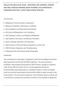 SKILLCAT EPA 608 ACTUAL EXAM &ndash; QUESTIONS AND ANSWERS &vert; VERIFIED&NewLine;AND WELL DETAILED ANSWERS &vert;EXAM TESTBANK &vert; PLUS RATIONALES &vert;&NewLine;DOWNLOAD AND PASS &vert; LATEST EXAM UPDATE 2026&sol;2027