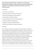 FIRE APPARATUS DRIVER OPERATOR -PUMPER END OF COURSE EXAM &NewLine;QUESTIONS AND ANSWERS &vert; VERIFIED AND WELL DETAILED ANSWERS &vert;EXAM&NewLine;TESTBANK &vert; PLUS RATIONALES &vert; DOWNLOAD AND PASS &vert; LATEST EXAM&NewLine;UPDATE 2026&sol;2027