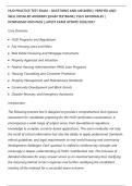 HUD PRACTICE TEST EXAM &ndash; QUESTIONS AND ANSWERS &vert; VERIFIED AND&NewLine;WELL DETAILED ANSWERS &vert;EXAM TESTBANK &vert; PLUS RATIONALES &vert;&NewLine;DOWNLOAD AND PASS &vert; LATEST EXAM UPDATE 2026&sol;2027