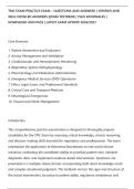 TMC EXAM PRACTICE EXAM &ndash; QUESTIONS AND ANSWERS &vert; VERIFIED AND&NewLine;WELL DETAILED ANSWERS &vert;EXAM TESTBANK &vert; PLUS RATIONALES &vert;&NewLine;DOWNLOAD AND PASS &vert; LATEST EXAM UPDATE 2026&sol;2027