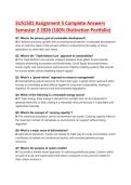 SUS1501 Assignment 5 Complete Answers Semester 2 2026 &lpar;100&percnt; Distinction Portfolio&rpar;