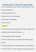 PRAXIS 5622 PLT K&ndash;6 PRACTICE QUESTIONS &vert; PRINCIPLES OF LEARNING AND TEACHING REVIEW&comma; QUESTIONS AND ANSWERS