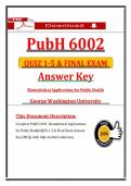 PubH 6002 Biostatistical Applications for Public Health &lpar;2026&sol;2027&rpar; Quiz 1-5 & Final Exam