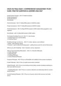 MGCR 352 FINAL EXAM &vert; COMPREHENSIVE MANAGEMENT STUDY GUIDE&comma; PRACTICE QUESTIONS & ANSWERS 2026&sol;2027