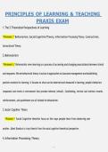 PRAXIS PRINCIPLES OF LEARNING & TEACHING EXAM &vert; 2026&sol;2027 &vert; COMPLETE STUDY GUIDE&comma; PRACTICE QUESTIONS AND ANSWERS