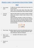 PRAXIS II EARLY CHILDHOOD EDUCATION TERMS PREP &vert; KEY TERMS&comma; PRACTICE QUESTIONS AND ANSWERS