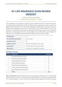 NY Life Insurance Exam Review 2026&sol;2027 &vert; Verified 150&plus; Q&A &vert; PSI Prep &vert; Pass Guaranteed - A&plus; Graded&NewLine;&NewLine;