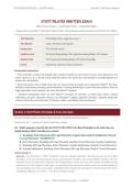 STOTT Pilates Written Exam 2026&sol;2027 &vert; 100&percnt; Correct Answers &vert; Real Exam Format &vert; A&plus; Graded&NewLine;&NewLine;