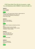 CSST Exam Study Prep &lpar;Review in progress&period;&period;&period; again&period;&NewLine;12&lowbar;3&lowbar;18&rpar; Questions with CORRECT Answers &lpar;Grade A&plus;&rpar;