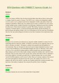 D514 Questions with CORRECT Answers &lpar;Grade A&plus;&rpar;