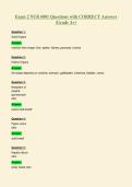 Exam 2 NUR 6001 Questions with CORRECT Answers&NewLine;&lpar;Grade A&plus;&rpar;