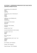NR 293 EXAM 2 &vert; COMPREHENSIVE PHARMACOLOGY STUDY GUIDE&comma; PRACTICE QUESTIONS & ANSWERS 2026&sol;2027