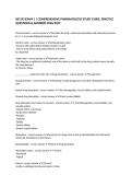 NR 293 EXAM 1 &vert; COMPREHENSIVE PHARMACOLOGY STUDY GUIDE&comma; PRACTICE QUESTIONS & ANSWERS 2026&sol;2027