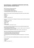 NR 293 PHARM QUIZ 3 &vert; COMPREHENSIVE PHARMACOLOGY STUDY GUIDE&comma; PRACTICE QUESTIONS & ANSWERS 2026&sol;2027