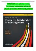 Test Bank for Essentials of Nursing Leadership & Management 8th Edition by Sally A&period; Weiss &vert; Chapters 1-16 Questions and Answers 2027&NewLine;