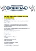 NSG 6020 COMPREHENSIVE QUESTIONS AND ANSWERS SURE A&period;pdf