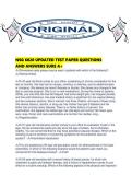 NSG 6020 UPDATED TEST PAPER QUESTIONS AND ANSWERS SURE A&period;pdf