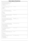 Florida Claims Adjuster Study Guide &vert; 6-20 All Lines Adjuster Exam Prep Questions & Answers 2026&sol;2027