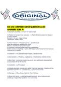 BIO 210 COMPREHENSIVE QUESTIONS AND ANSWERS SURE A&period;pdf