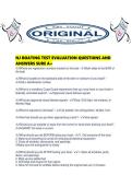 NJ BOATING TEST EVALUATION QUESTIONS AND ANSWERS SURE A&period;pdf