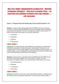 WGU D344 PMHNP CoMPreHeNsive exaMiNatioN &ndash; WesterN&NewLine;GoverNors UNiversity &ndash; 2026&sol;2027 aCaDeMiC year &ndash; 100&NewLine;QUestioNs aND aNsWers CoveriNG FoUr Core DoMaiNs &vert; &vert;&NewLine;JUst reLeaseD &period; 