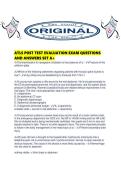 ATLS POST TEST EVALUATION EXAM QUESTIONS AND ANSWERS SET A&period;pdf