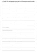 Certified Lactation Counselor CLC Exam Test Bank &vert; 2026&sol;2027 Questions & Verified Answers