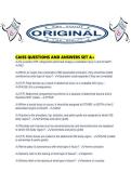 CAISS QUESTIONS AND ANSWERS SET A&period;pd