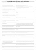 Florida Cosmetology State Board Clinical Exam Review &vert; Questions & Verified Answers 2026&sol;2027