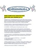 MARK KLIMEK NCLEX UPDATED EXAM QUESTIONS AND ANSWERS SET A&period;pdf
