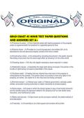 GOLD COAST 45 HOUR TEST PAPER QUESTIONS AND ANSWERS SET A&period;pdf