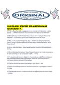 CLUB PILATES SCRIPTED SET QUESTIONS AND ANSWERS SET A&period;pdf