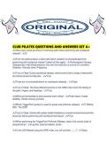 CLUB PILATES QUESTIONS AND ANSWERS SET A&period;pdf